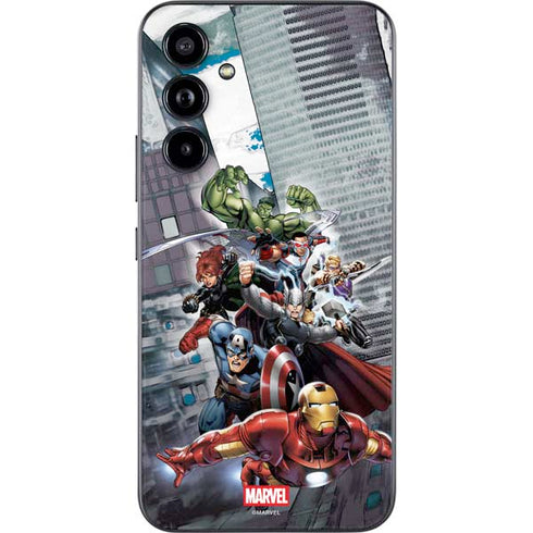 Marvel Avengers Attack Galaxy A54 5G Skin